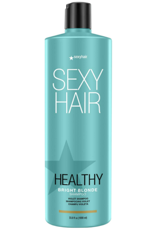 Sexy Hair Healthy Bright Blonde Shampoo Fioletowy Szampo Niwelujący