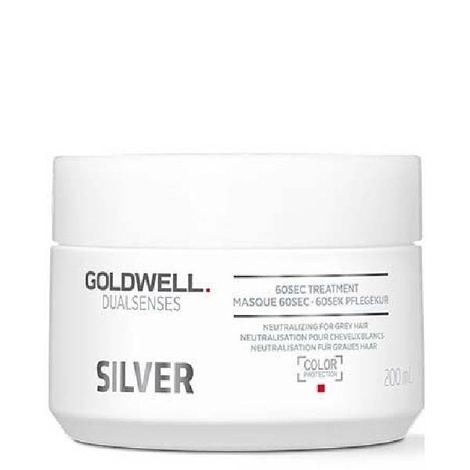 Goldwell Dualsenses Silver Sec Treatment Maska Dla W Os W Siwych Lub