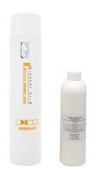 Global Keratin Gkhair Resistant Keratyna Wygładzanie Prostowanie Włosów 100ml + Szampon Oczyszczający 40ml Gratis! Opakowanie Zastępcze