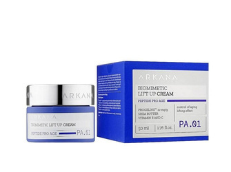 Arkana Biomimetic Lift Up Cream, Biomimetyczny Krem Liftingujący do Twarzy, 50ml