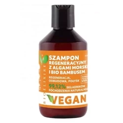 Bioelixire Vegan Szampon Regeneracyjny z Algami Morskimi i Bio Bambusem, 300ml