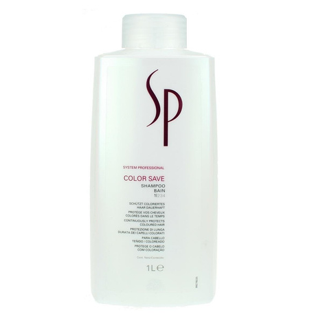 Wella Sp Color Save Szampon Utrwalający Kolor do Włosów Farbowanych 1000ml