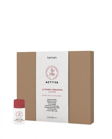 Kemon Actyva P Factor Intensive Lotion Preparat Zapobiegający Wypadaniu Włosów U Kobiet 12x6ml
