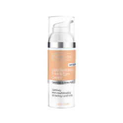Bielenda Professional Lipid Care Cerramides & Amino Acid, Lipidowy Krem Rewitalizujący Do Twarzy i Pod Oczy, 50ml