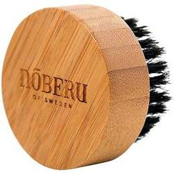 Noberu Beard Brush Wild Boar, Szczotka, Kartacz do Brody z Bambusa i Naturalnego Włosia