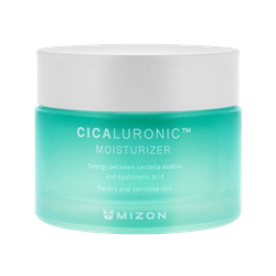 Mizon Cicaluronic Moisturizer Cream, Skoncentrowany Krem Nawilżający i Kojący do Twarzy, 50ml