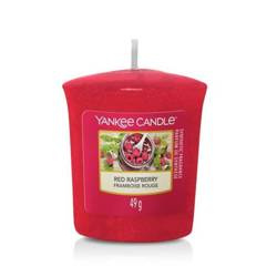 Yankee Candle Mała Świeca Zapachowa Red Raspberry Dojrzałe Maliny 49g