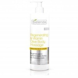 Bielenda Professional Regenerating & Vitamin Olive Body Massage Regenerująco-Witaminowa Oliwka do Masażu Ciała 500ml