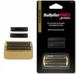Babyliss Pro Blade 4Artists głowica do golarki podwójnej FXFS2GE, ref. FXRF2GE, Gold, foil, folia