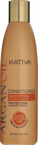 Kativa Argan Oil Odżywka z Olejkiem Arganowym do Włosów Zniszczonych po Zabiegu Keratynowym 250ml