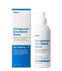 Hermz Healpsorin Barrier Repair Emollient Balm Balsam na Podrażnienia, Egzema, AZS, ŁZS, 250ml