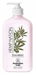Australian Gold Hemp Nation Pomaberry Body Lotion, Nawilżający Balsam Do Ciała z Olejem Konopnym, 535ml