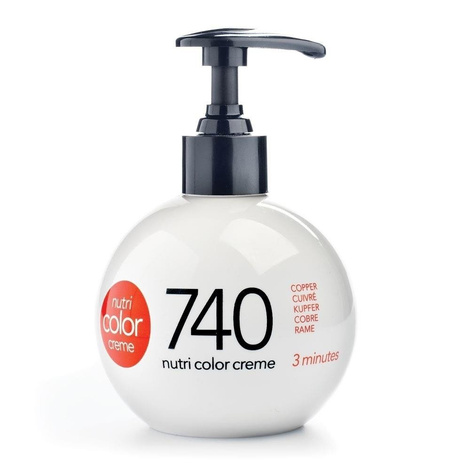 Revlon Nutri Color Creme Maska Koloryzująca do Włosów Farbowanych Miedź 740 240ml