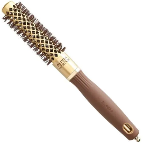 Olivia Garden Expert Blowout Shine Wavy Brush, Ceramiczna Szczotka z Jonizacją do Modelowania Włosów, 20mm