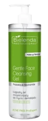 Bielenda Professional Acne Free Pro Expert Łagodny Żel Oczyszczający Do Twarzy, Oczu I Ust, 500ml