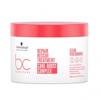 Schwarzkopf Bc Repair Rescue Treatment Care Boost Complex, Regenerująca Maska do Włosów, 500ml