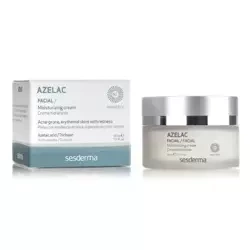 Sesderma Azelac Moisturizing Cream, Krem Nawilżający do Skóry Wrażliwej, Naczynkowej, 50ml