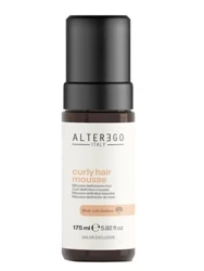 Alter Ego Curly Hair Mousse, Pianka do Włosów Kręconych, Loków, Nawilża i Podkreśla Skręt, 175ml