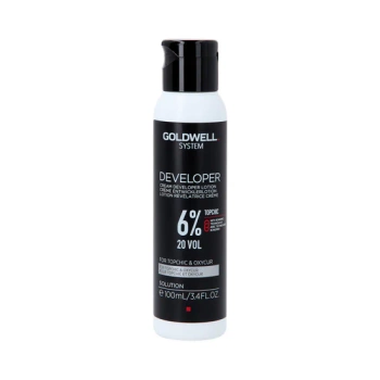 Goldwell System Lotion Developer Oksydant do Koloryzacji Półtrwałej, Topchi, Oxycur 6%, 100ml
