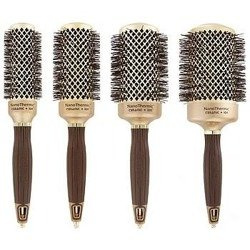 Olivia Garden Nano Thermic Set Zestaw Szczotek Ceramicznych z Jonizacją i Turmaliną O Średnicy 34 44 54 64 mm