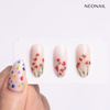 NeoNail  Ozdoba kwiaty Red 08