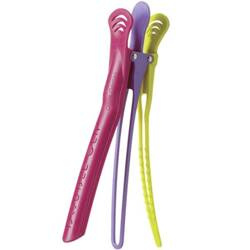 Olivia Garden Double Clip Petite - Kolorowe klipsy do włosów, 4szt