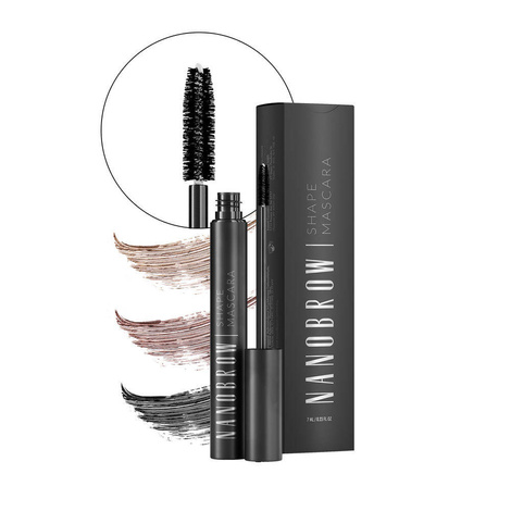 Nanobrow Shape Mascara Brown Maskara do Brwi Brąz 7ml