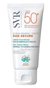 SVR Sun Secure, Krem Ochronny Przykrywający Niedoskonałości Twarzy, SPF 50+, Cera Normalna i Mieszana 60g