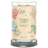 Yankee Candle Signature Large Tumbler Christmas Cookie, Duża Świeca Sojowa z Dwoma Knotami, 567g