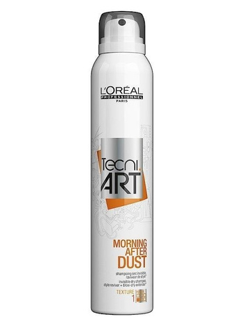 L'Oreal Tecni.Art Morning After Dust Suchy Szampon w Sprayu do Odświeżenia Fryzur Bez Użycia Wody 200ml