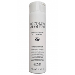 Be Color Shampoo Szampon Włosów Farbowanych z Kawiorem, Keratyną i Kolagenem 300ml