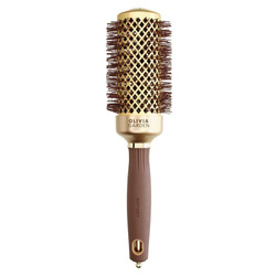 Olivia Garden Expert Blowout Shine Wavy Brush, Ceramiczna Szczotka z Jonizacją do Modelowania Włosów, 55mm