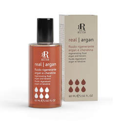RR Line Real Argan Regenerating Fluid, Regenerujący Fluid z Keratyną i Arganem, 60ml