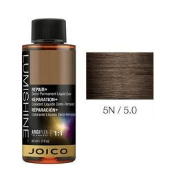 JOICO Lumishine Liquid, Zestaw Półtrwała Farba Regenerująca włosy z PLEXEM, 60ml, Woda Utleniona, 1.5%, 60ml
