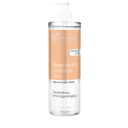 Bielenda Professional Lipid Care Hyaluronic Acid & Collagen, Ceramidowy Tonik Regenerujący do Twarzy, 500ml