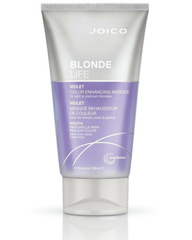 Joico Blonde Life Color Enhancing Masque Violet, Odżywcza Maska Tonująca do Włosów Blond 150ml