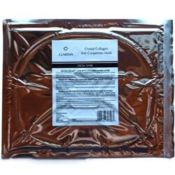 Clarena Crystal Collagen Anti Couperose Mask, Maska w Płaci Chłodząca i Uszczelniająca Naczynka, Ujędrnia Skórę