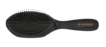 Olivia Garden Barber Combo Wave, Szczotka do Rozczesywania Włosów z Nylonowym Miękkim Włosiem