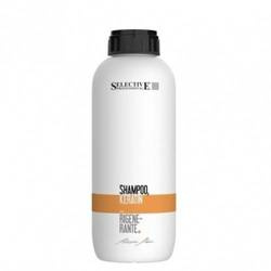 Selective Professional Keratin Shampoo Rigenerante, Keratynowy Szampon do Włosów Suchych i Zniszczonych 1000ml