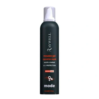 Raywell Mode Mousse Gel, Regenerująca Żelowa Pianka do Włosów Suchych, 300ml
