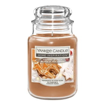 Yankee Candle Gingerbread Jingle, Duża Świeca Zapachowa 538g