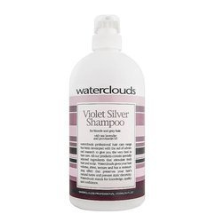 Waterclouds Violet Silver Shampoo, Szampon Neutralizujący do Włosów Blond i Siwych, 1000ml