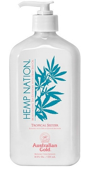Australian Gold Hemp Nation Tropical Seltzer Body Lotion, Nawilżający Balsam do Ciała z Olejem Konopnym, 535ml