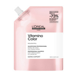 L'Oreal Vitamino Color Shampoo, Szampon do Włosów Farbowanych REFIL 500ml