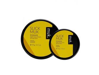 Muk Slick Pomade Pomada Duo, Zestaw, Nabłyszczająca i Elastyczna do Stylizacji 95g + 50g