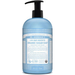 Dr. Bronner's Organic Sugar Soap Baby Mild Organiczny Żel Pod Prysznic 710ml