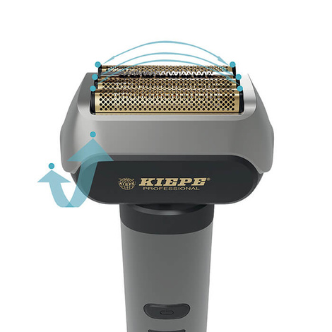 Kiepe Pro Smooth Shaver 3800, Bezprzewodowa Golarka, System Golenia z 3 Ostrzami i Silnik o Prędkości 7200 obr./min