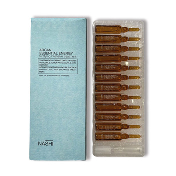 Nashi Argan Essential Energy Treatment, Ampułki Wzmacniające, Przeciw Wypadaniu Włosów 12x 6ml