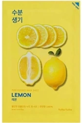 Holika Holika Pure Essence Mask Sheet Lemon Maseczka do Twarzy na Bawełnianej Płachcie z Ekstraktem z Cytryny, 23ml