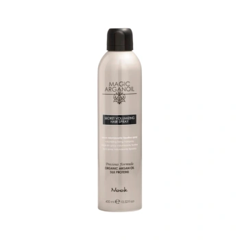 Nook Magic Arganoil Volumizing Hair Spray, Lakier w Sprayu Zwiększający Objętość 400ml